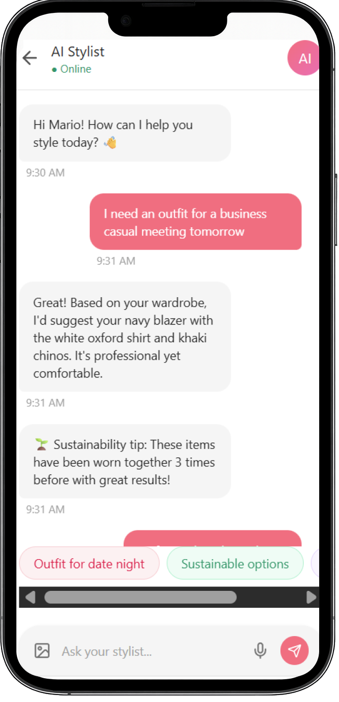 Anteprima della futura app – schermata 2